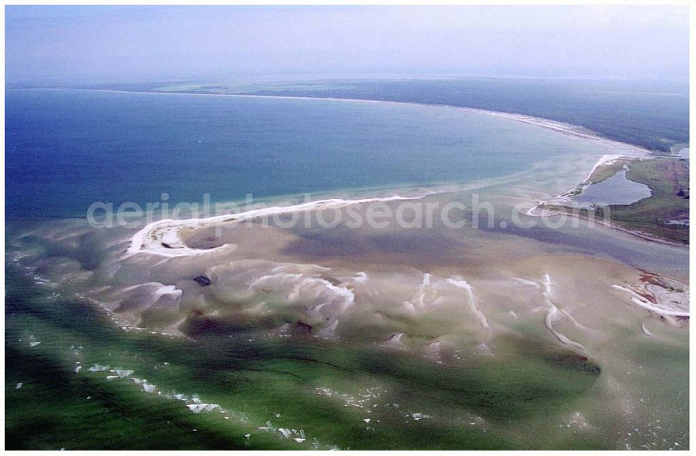 Aerial photograph Darßer Ort - 15.08.2004, Blick auf die Nordspitze des Darß / Mecklenburg-Vorpommern