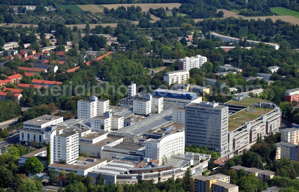 Aerial photograph Frankfurt am Main - View of the NordWestzentrum in Frankfurt am Main in the state Hesse