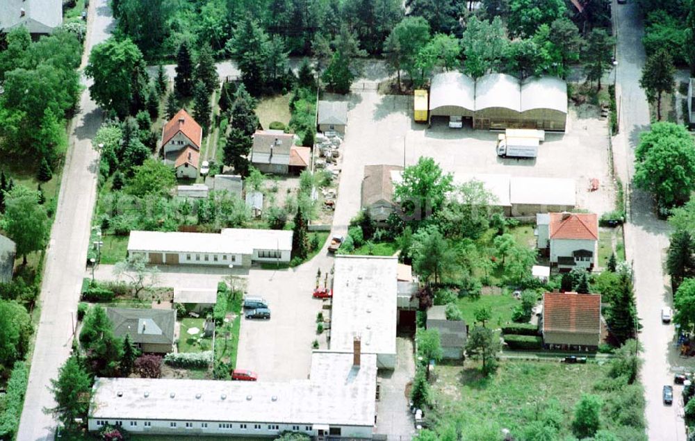 Klein-Machnow / Brandenburg from above - Objekt der Unternehmensgruppe GROß & PARTNER Auf der Breite in Klein-Machnow.