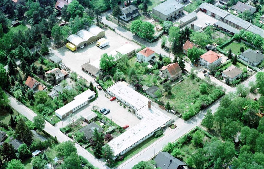 Klein-Machnow / Brandenburg from above - Objekt der Unternehmensgruppe GROß & PARTNER Auf der Breite in Klein-Machnow.