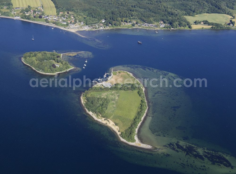 Aerial photograph Sonderhav - Ox islands in the Flensburg Fjord in Sonderhav in Denmark