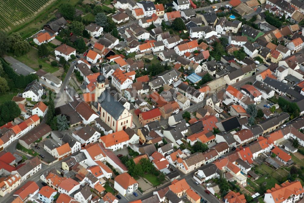 Aerial photograph Ockenheim - Ockenheim in Rhineland-Palatinate