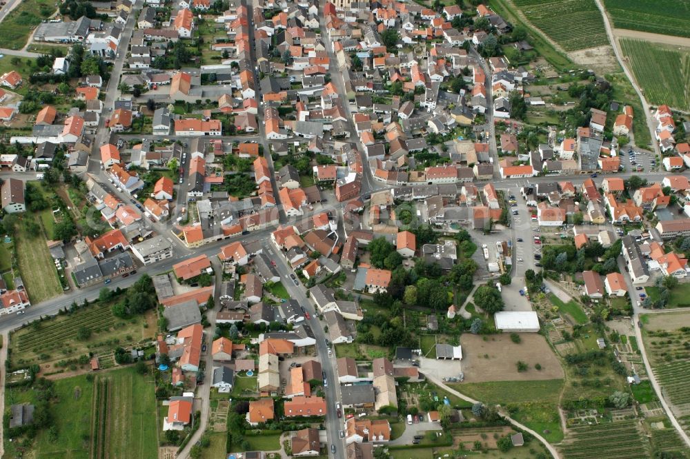 Ockenheim from the bird's eye view: Ockenheim in Rhineland-Palatinate