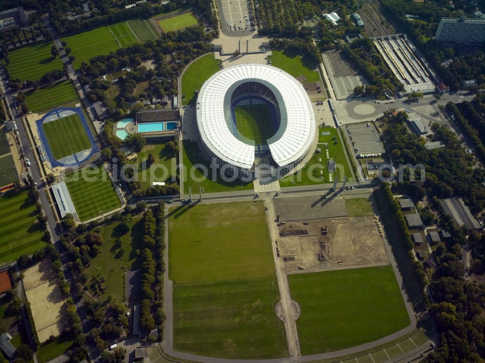 Aerial image Berlin OT Westend - View of the Olympiapark Berlin