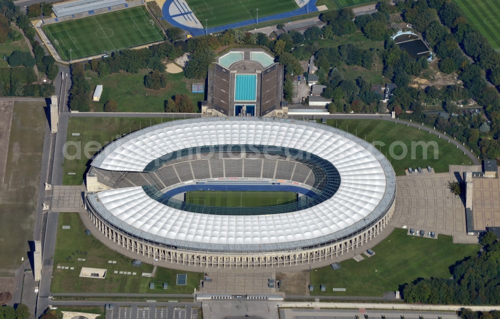 Aerial image Berlin OT Westend - View of the Olympic Stadium Berlin