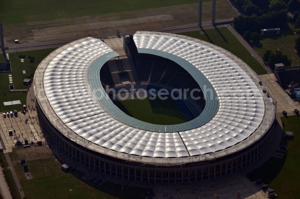 Berlin OT Westend from above - View of the Olympic Stadium in the district of Westend in Berlin