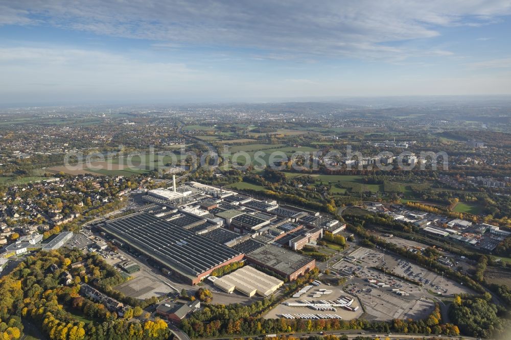 Bochum from above - Opel factory Bochum in North Rhine-Westfalia