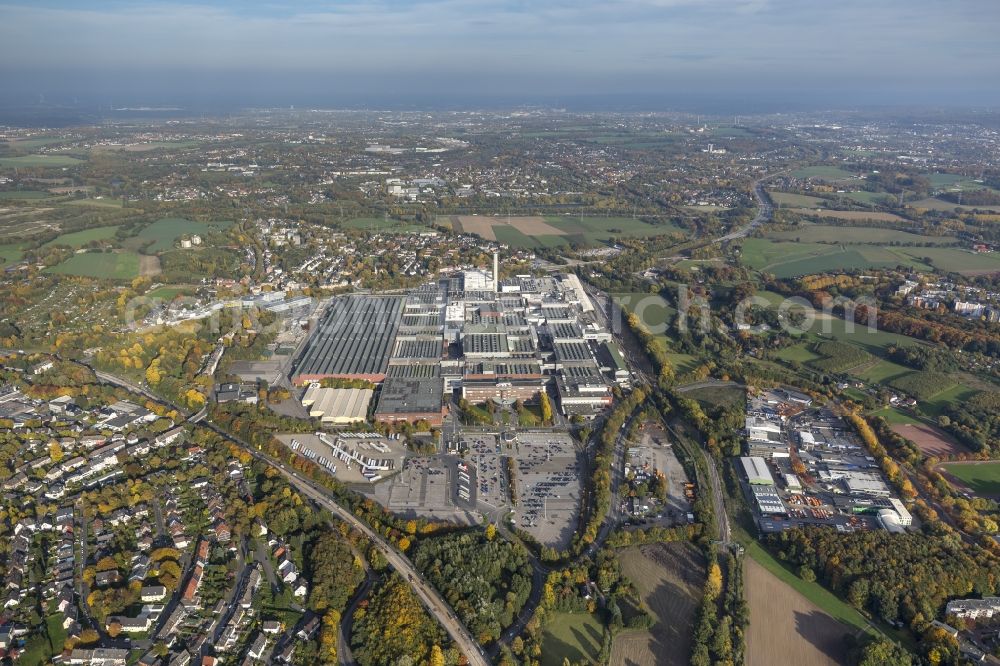 Aerial photograph Bochum - Opel factory Bochum in North Rhine-Westfalia