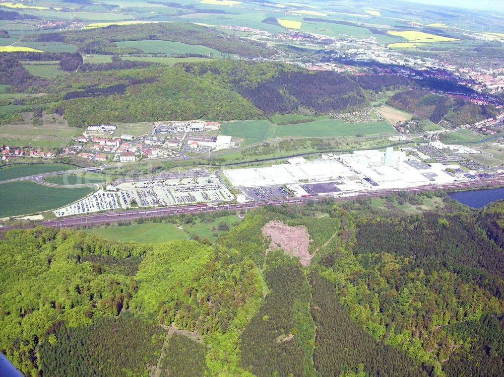 Aerial photograph Heringen - Blick auf Heringen