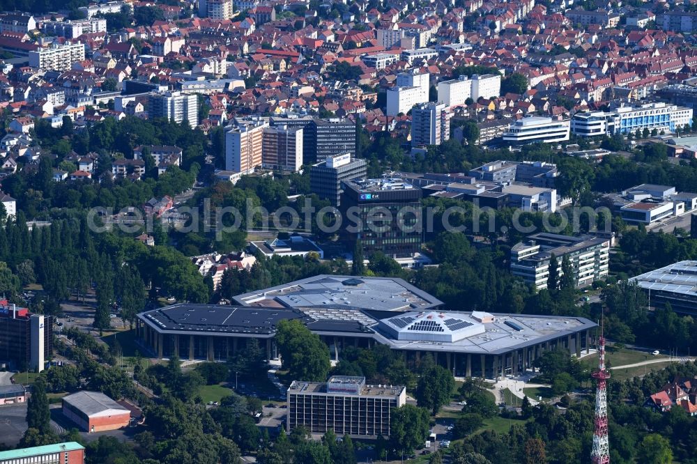 Strasbourg - Straßburg from above - Opera house Orchestre philharmonique de Strasbourg in Strasbourg in Grand Est, France