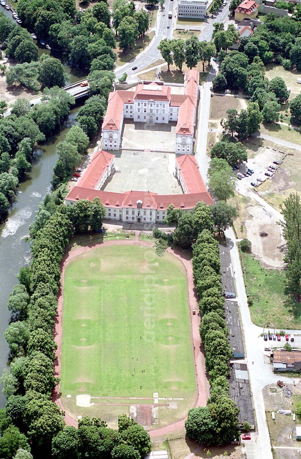 Aerial photograph Oranienburg - Brandenburg - 24.06.2003 Oranienburg - Brandenburg Schloß Oranienburg