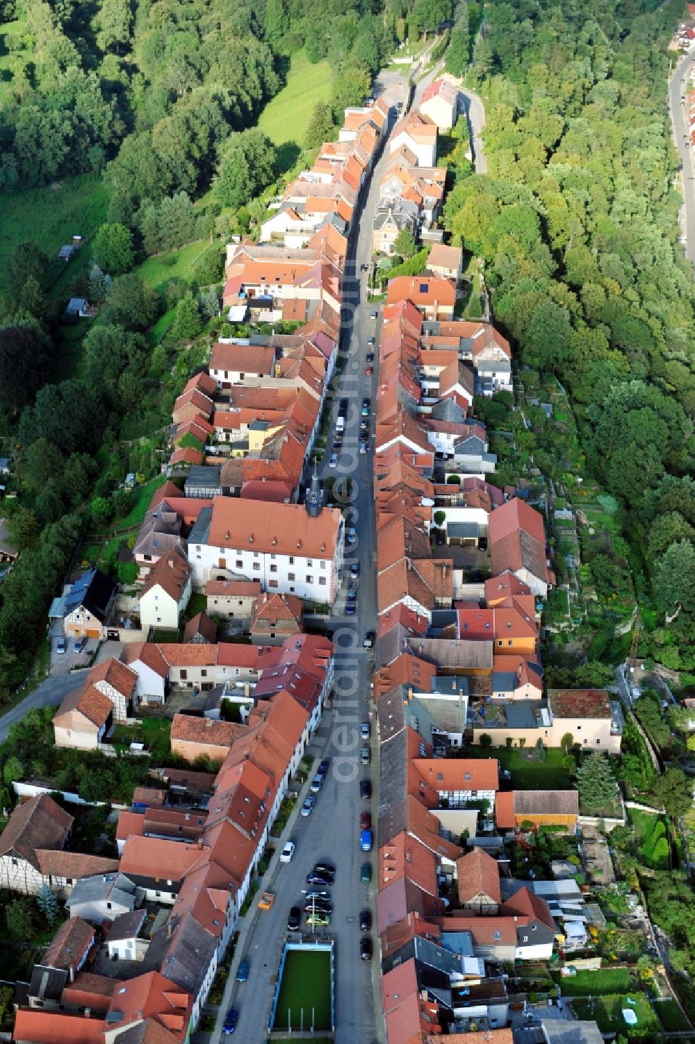 Aerial photograph Orlamünde - Orlamünde in the state Thuringia