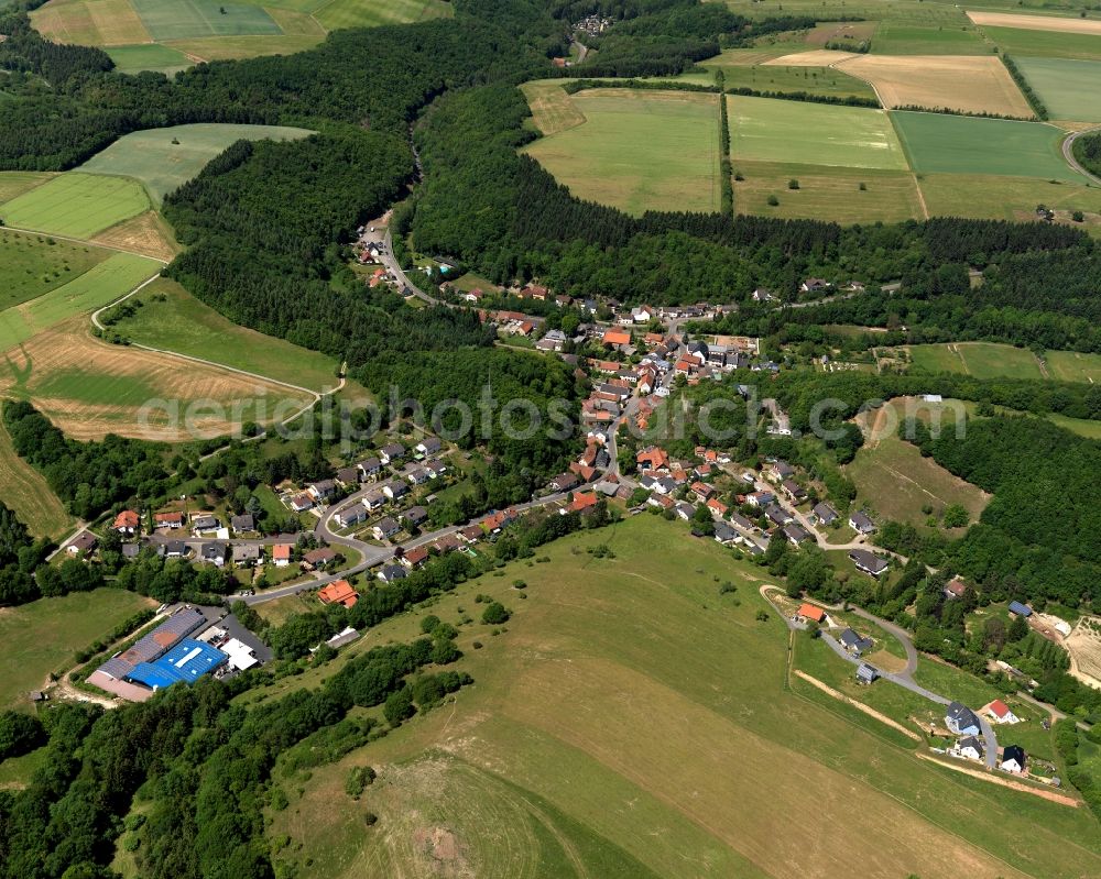 Argenschwang from the bird's eye view: View at Argenschwang in Rhineland-Palatinate