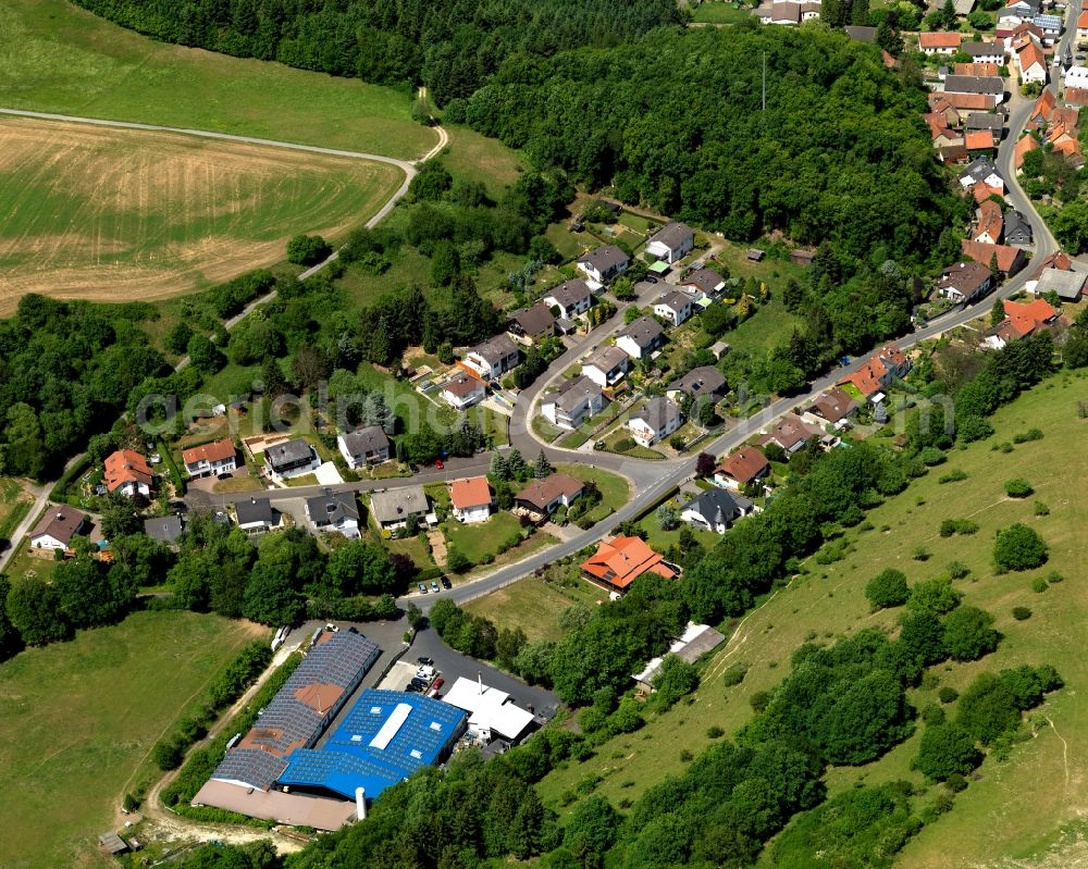 Aerial image Argenschwang - View at Argenschwang in Rhineland-Palatinate