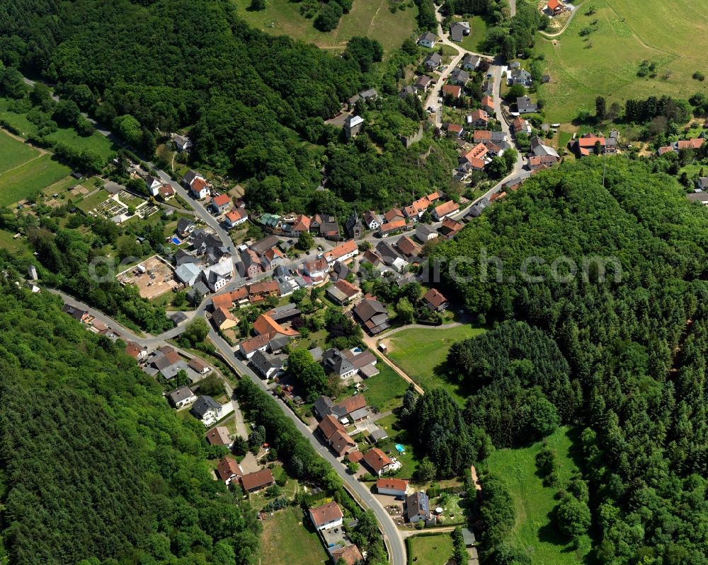 Argenschwang from the bird's eye view: View at Argenschwang in Rhineland-Palatinate