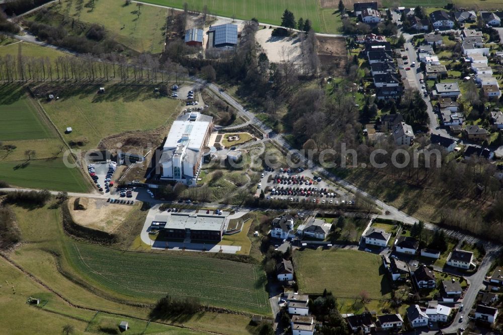 Bad Camberg from above - View of Bad Camberg in the state of Hesse