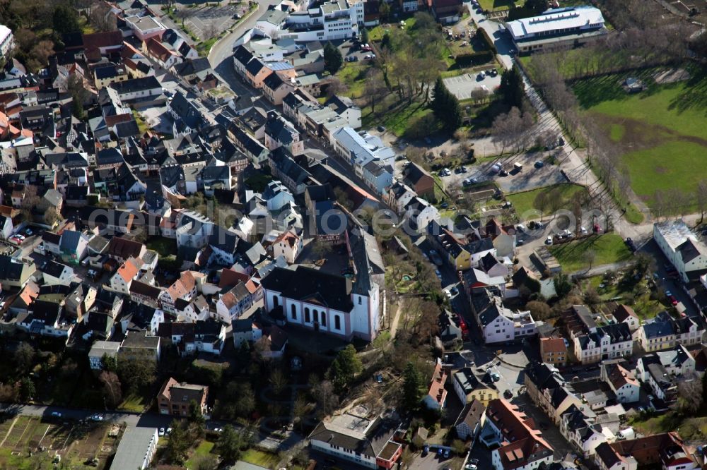 Aerial image Bad Camberg - View of Bad Camberg in the state of Hesse