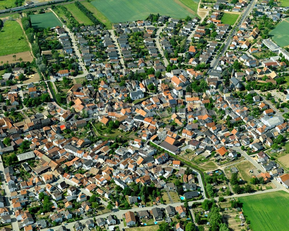 Aerial photograph Bad Kreuznach Planig - Townscape of Bad Kreuznach district Planig, in Rhineland-Palatinate