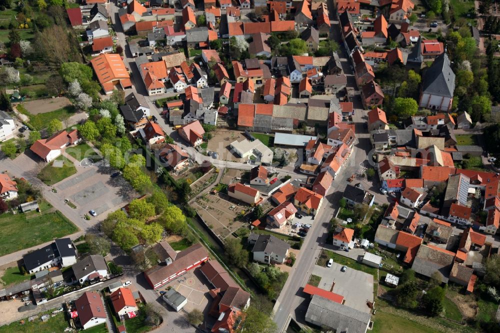 Bechtolsheim from above - City - view of Bechtolsheim in Rhineland-Palatinate