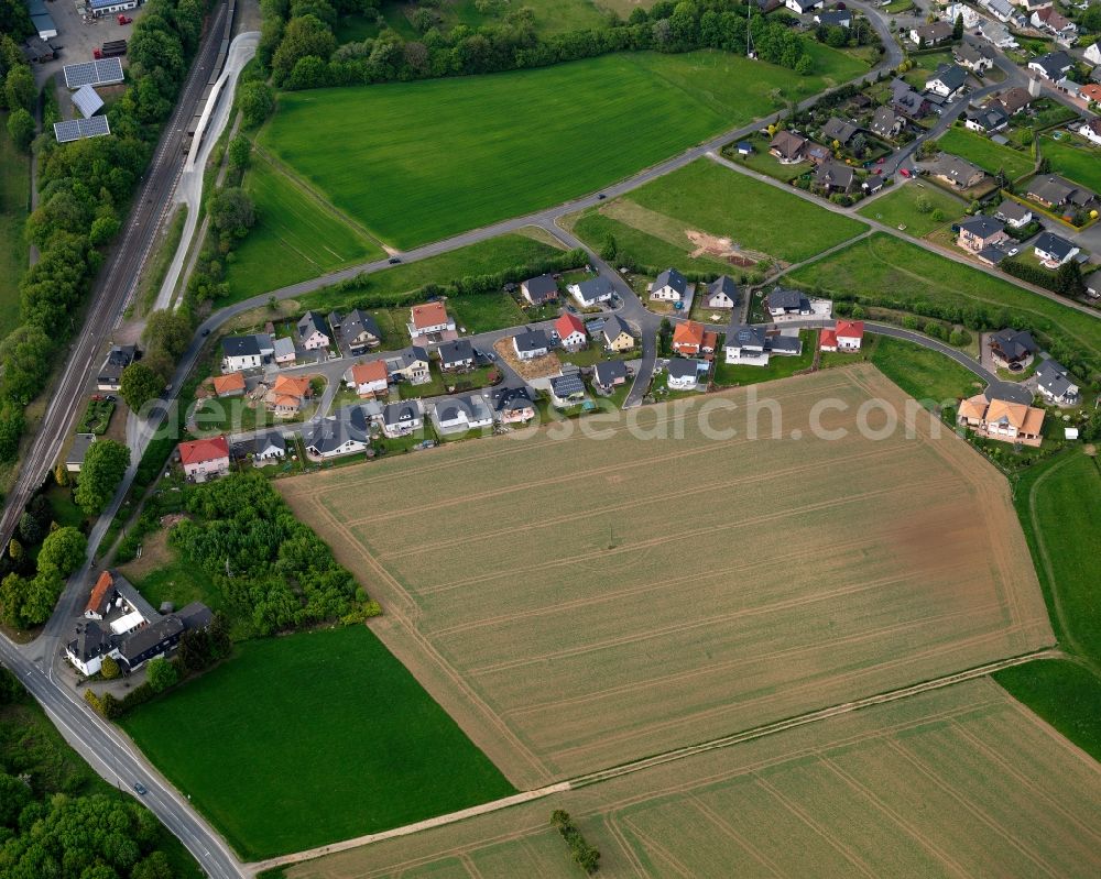 Aerial image Bilkheim - View at Bilkheim in Rhineland-Palatinate. Bilkheim is a municipality in the Westerwald district