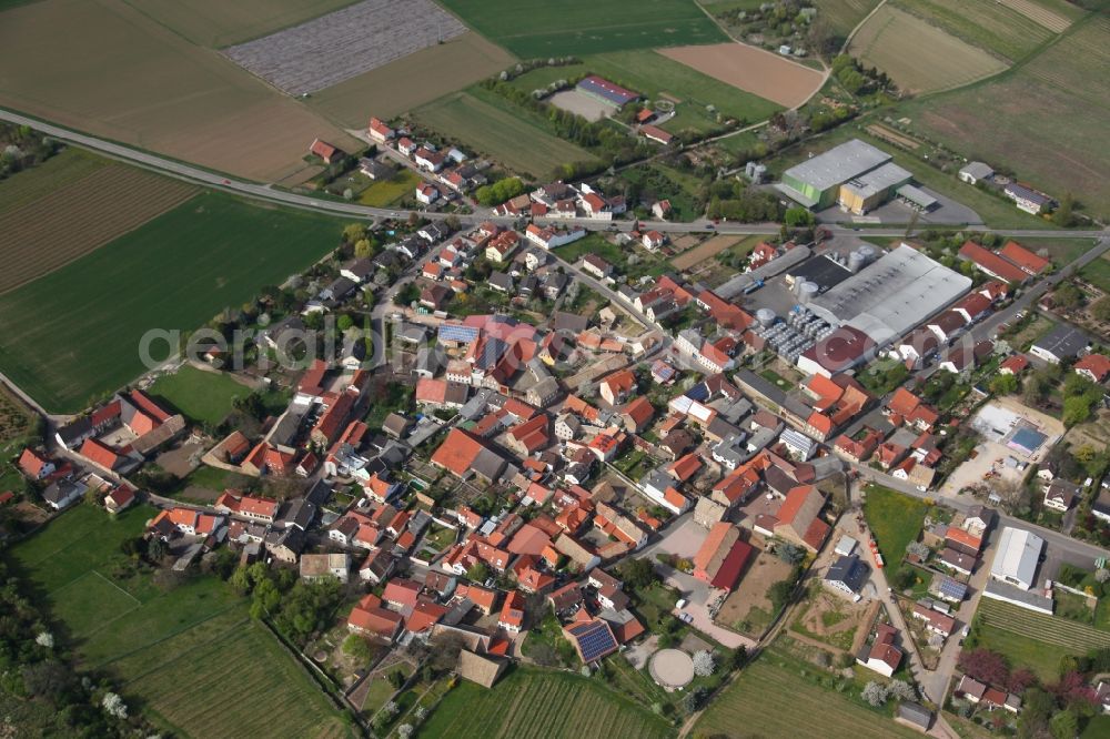 Aerial image Bornheim - City - view of Bornheim in Rhineland-Palatinate