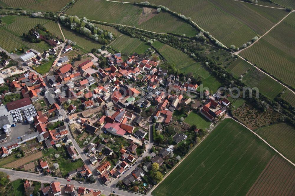 Bornheim from the bird's eye view: City - view of Bornheim in Rhineland-Palatinate