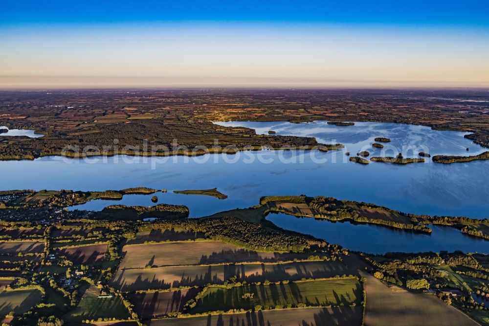 Aerial photograph Bosau - Bosau am Ploener See in the state Schleswig-Holstein, Germanyny