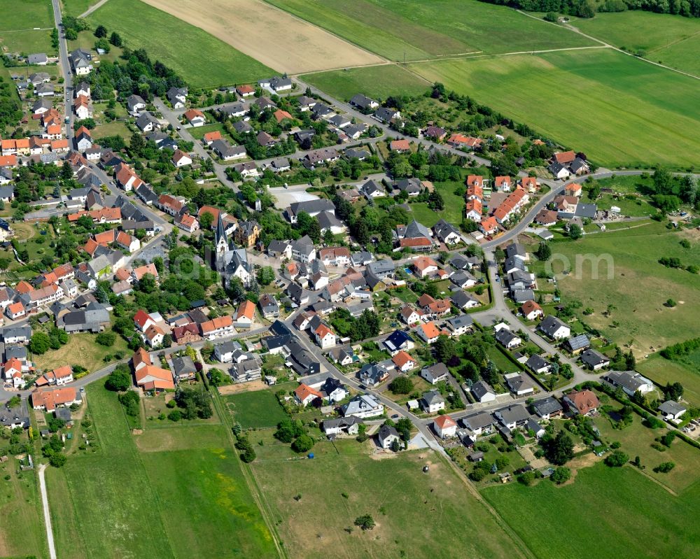 Daxweiler from the bird's eye view: District view of Daxweiler in the state Rhineland-Palatinate