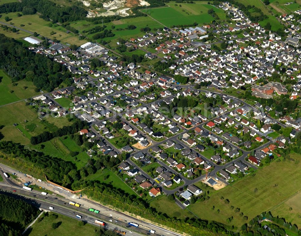 Dernbach from the bird's eye view: View at Dernbach in Rhineland-Palatinate