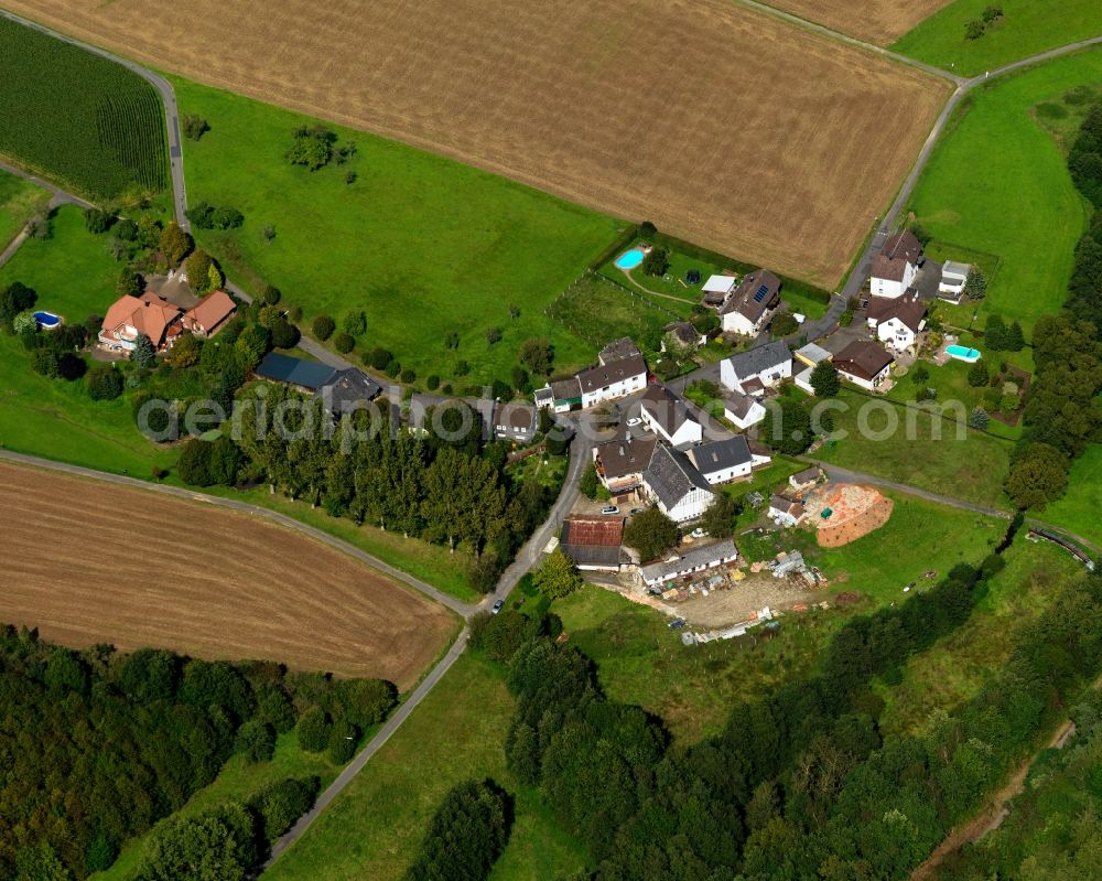 Altenkirchen (Westerwald) from above - View at Dieperzen in Rhineland-Palatinate