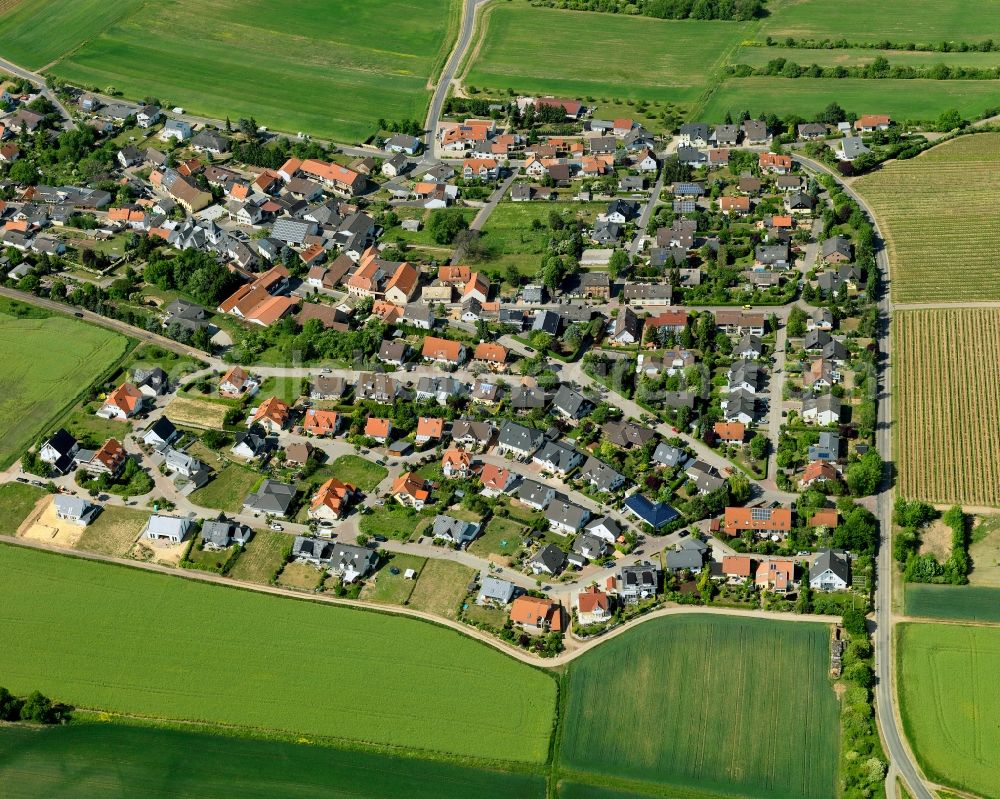 Aerial image Dorsheim - District view of Dorsheim in the state Rhineland-Palatinate