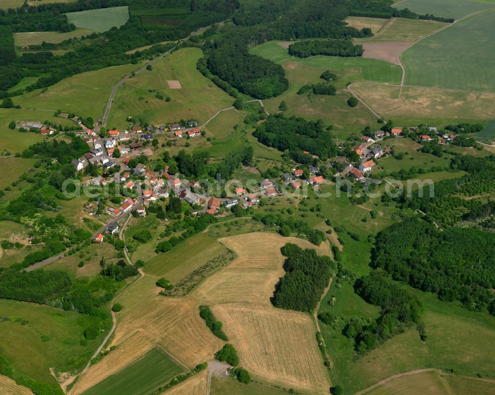 Eckersweiler from the bird's eye view: View at Eckersweiler in Rhineland-Palatinate