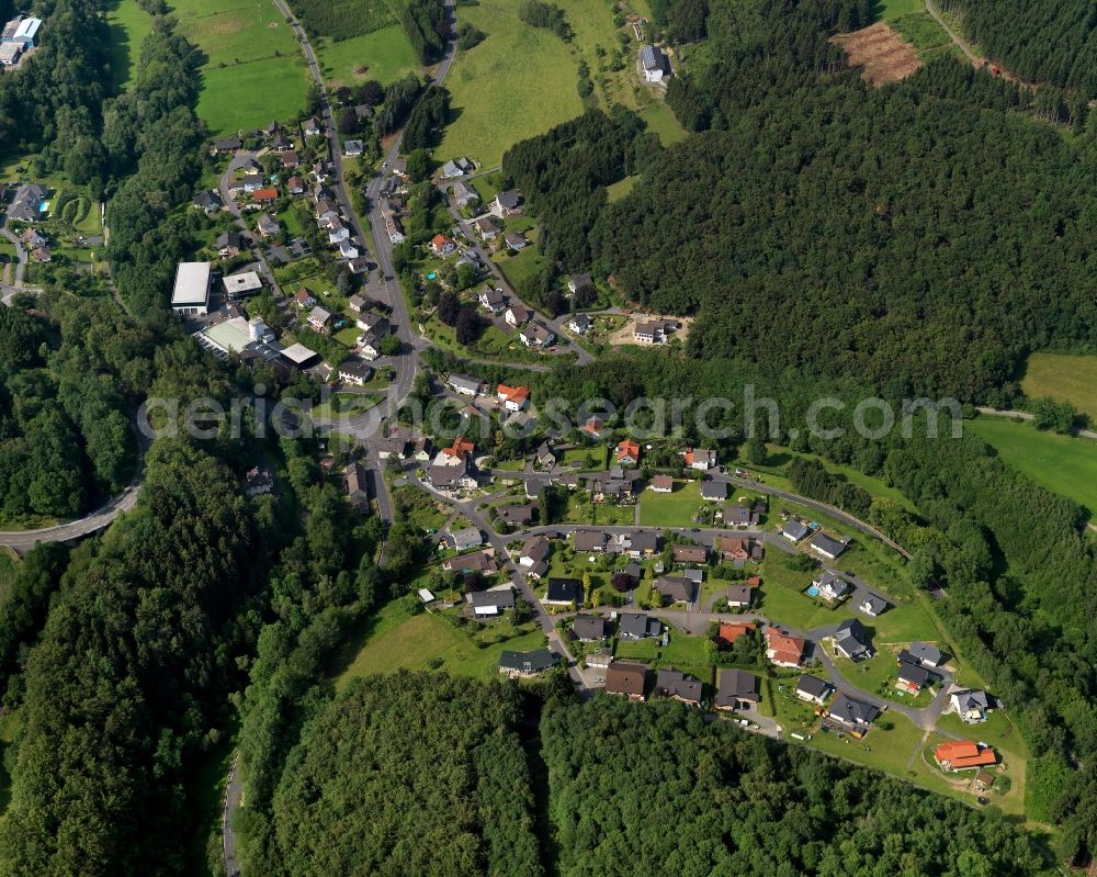 Elben from the bird's eye view: View of Elben in Rhineland-Palatinate