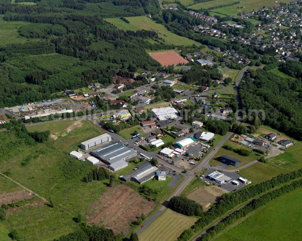 Elkenroth from the bird's eye view: View of Elkenroth in Rhineland-Palatinate