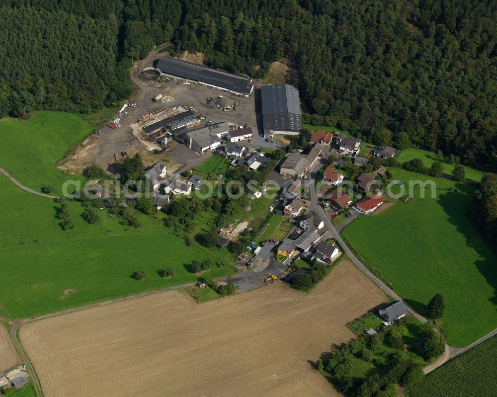 Eulenberg from the bird's eye view: View at Eulenberg in Rhineland-Palatinate