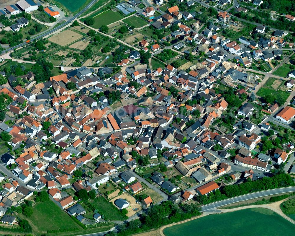 Aerial photograph Frei Laubersheim - View at Freilaubersheim in Rhineland-Palatinate