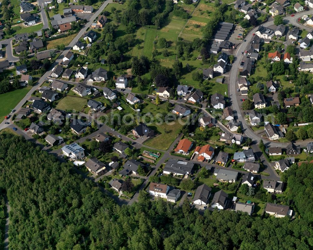 Aerial photograph Gebhardshain - View of Gebhardshain in Rhineland-Palatinate