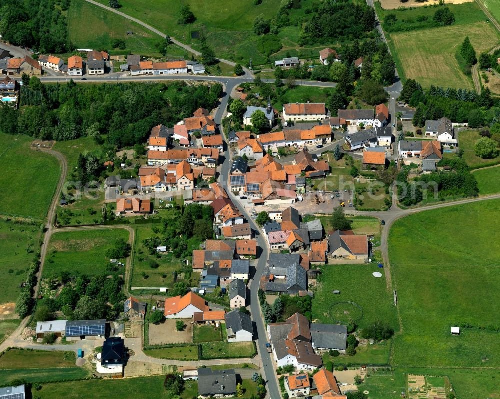 Gebroth from the bird's eye view: View at Gebroth in the state of Rhineland-Palatinate