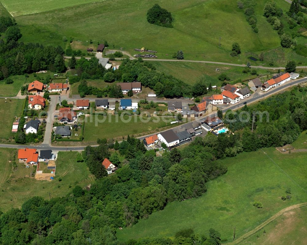 Aerial image Gebroth - View at Gebroth in the state of Rhineland-Palatinate