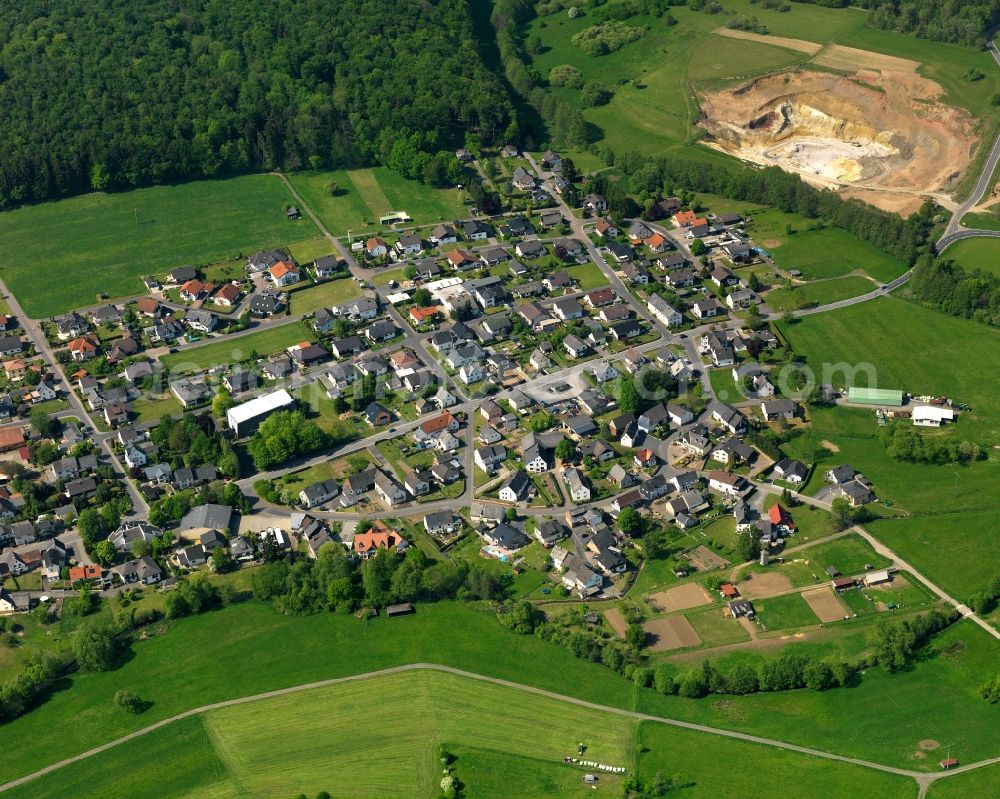 Aerial image Guckheim - View at Guckheim in Rhineland-Palatinate