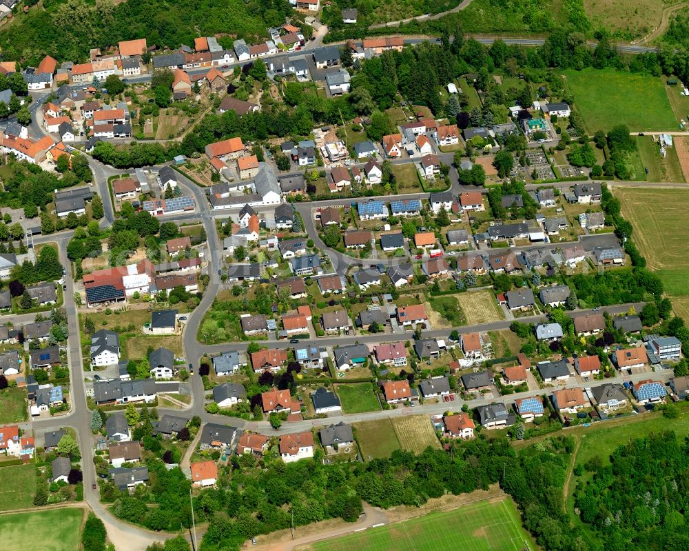 Gutenberg from above - View at Gutenberg in Rhineland-Palatinate