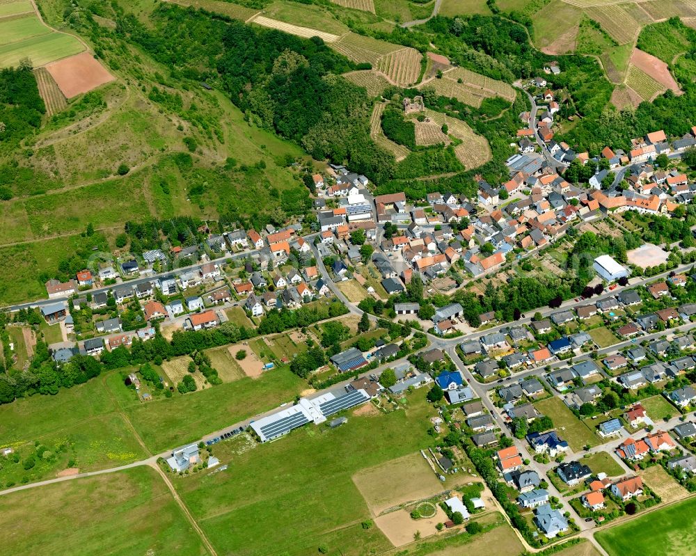 Aerial image Gutenberg - View at Gutenberg in Rhineland-Palatinate