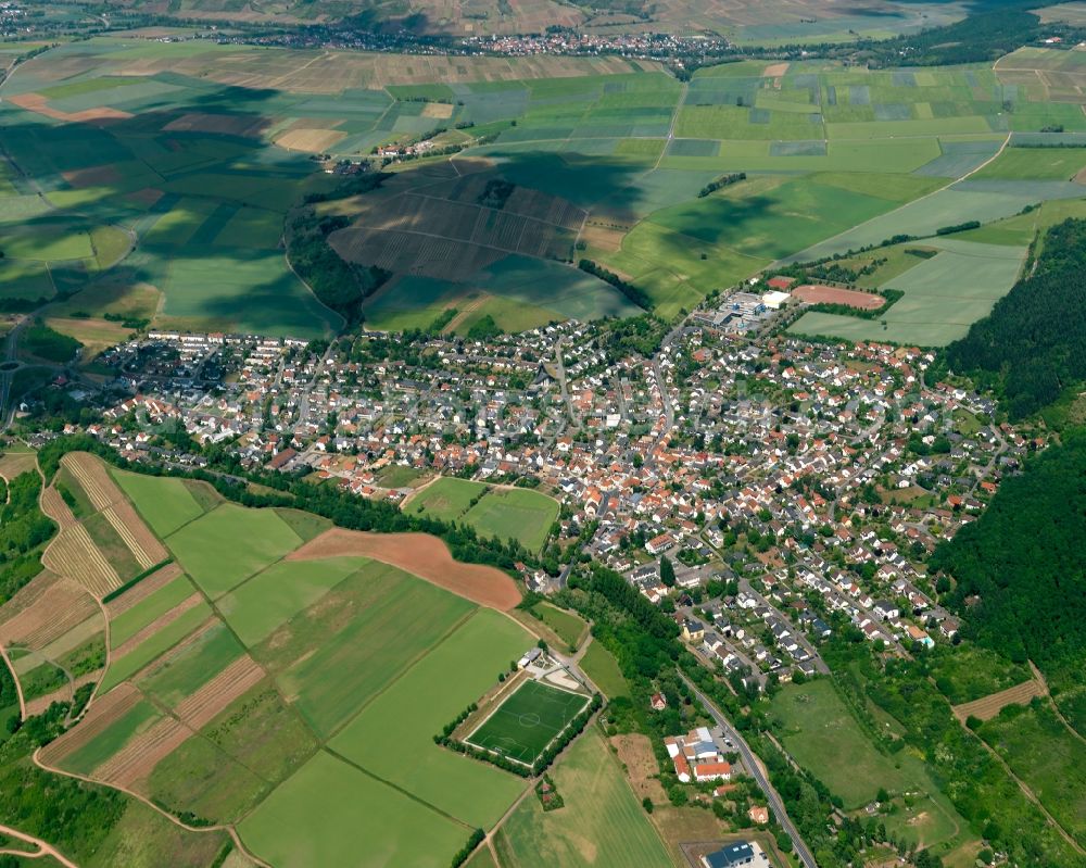 Hargesheim from above - View at Hargesheim in Rhineland-Palatinate