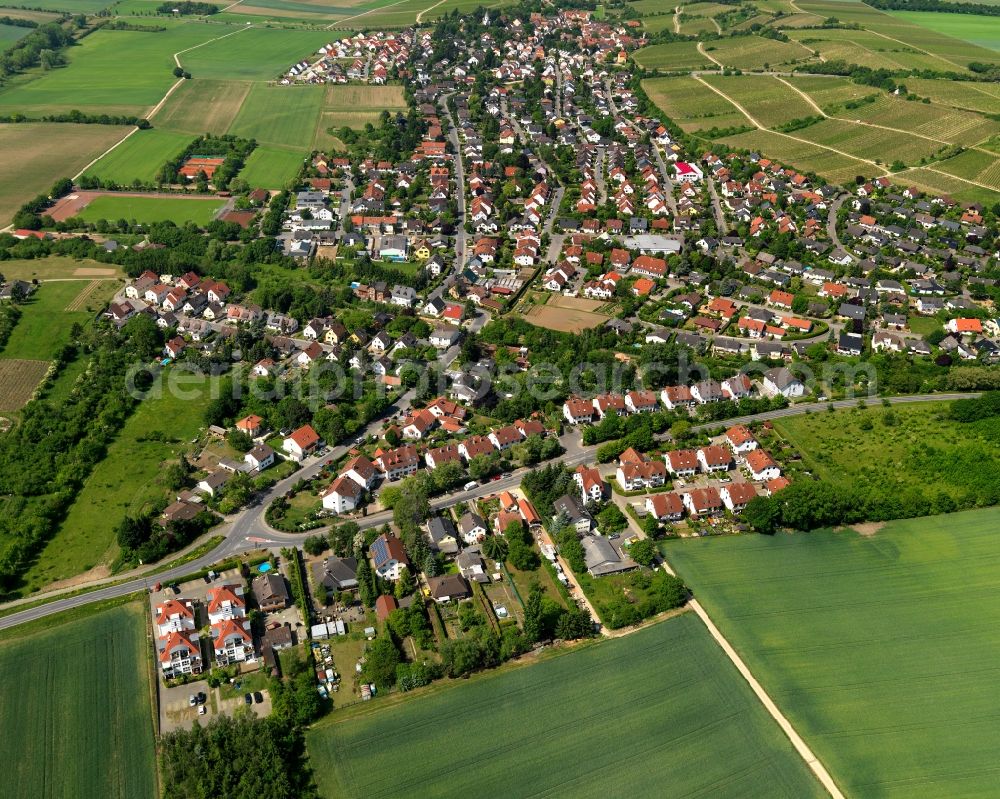 Aerial photograph Harxheim - Townscape of Harxheim in Rhineland-Palatinate