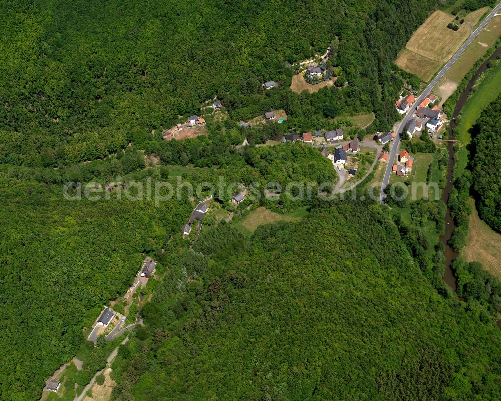 Heinzenberg from above - View at Heinz mountain in the state of Rhineland-Palatinate