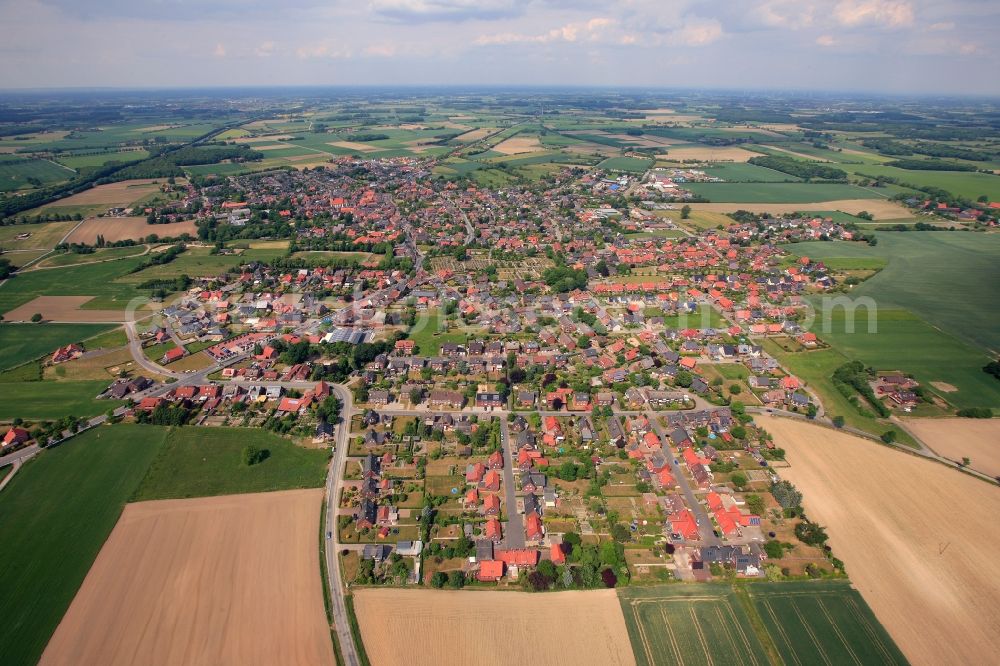 Aerial image Ascheberg OT Herbern - District view of Herbern in Ascheberg in the state of North Rhine-Westphalia