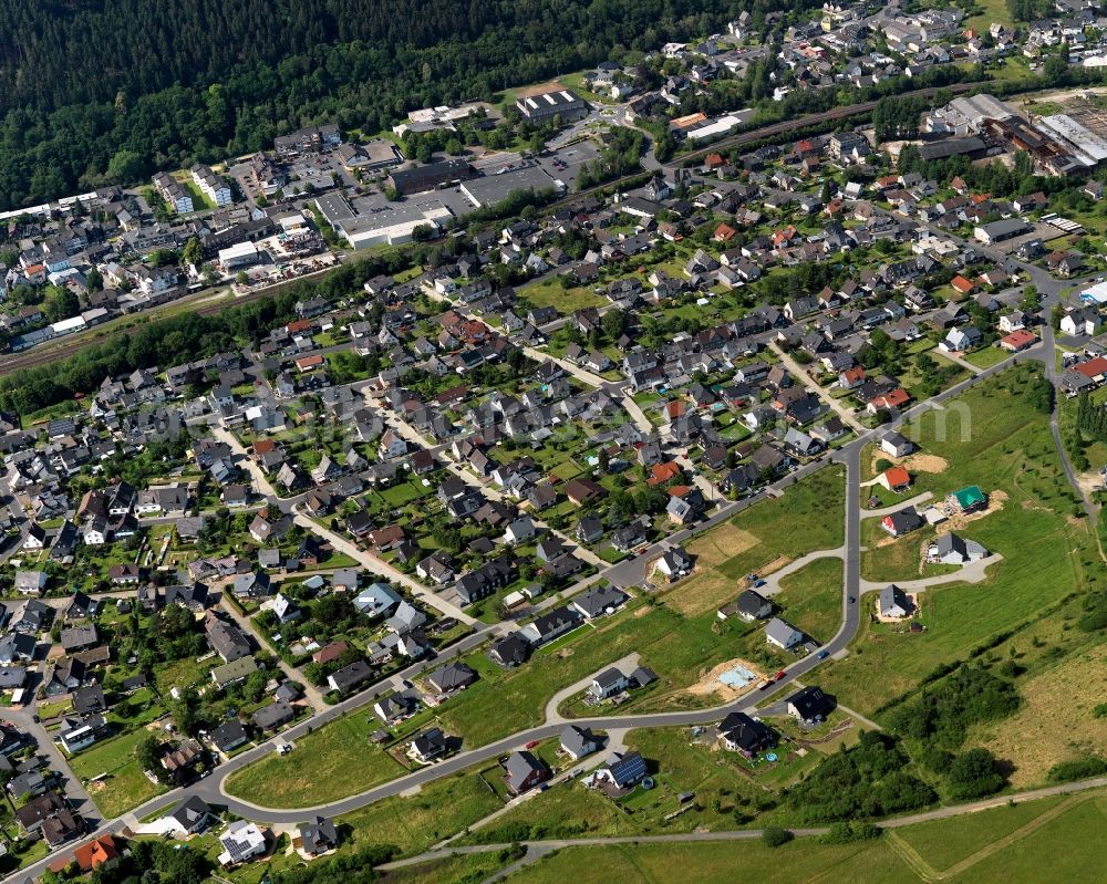 Herdorf from above - View of Herdorf in Rhineland-Palatinate