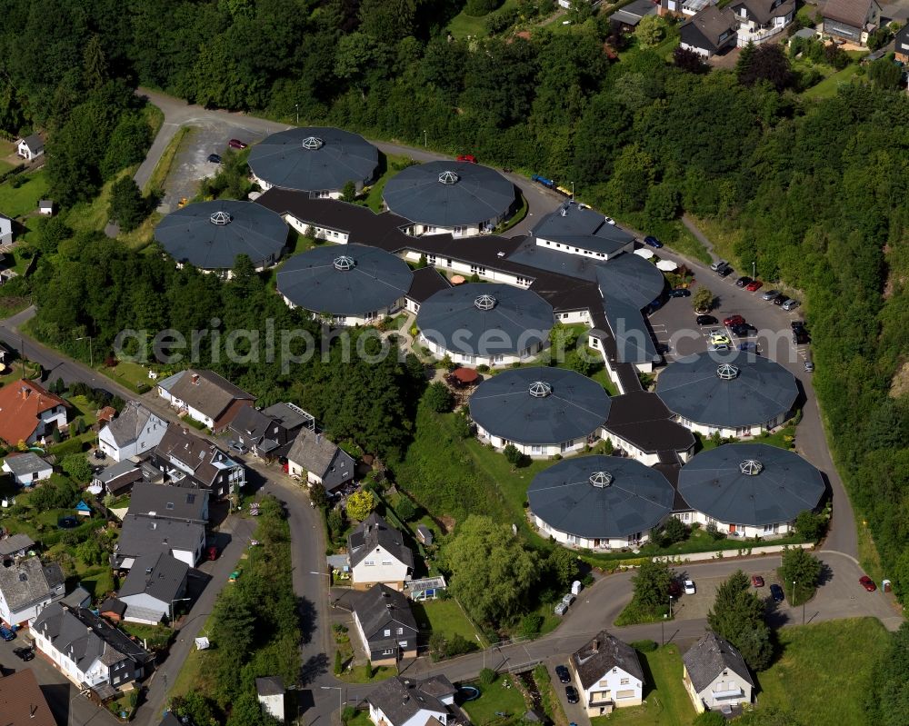 Aerial photograph Herdorf - View of Herdorf in Rhineland-Palatinate