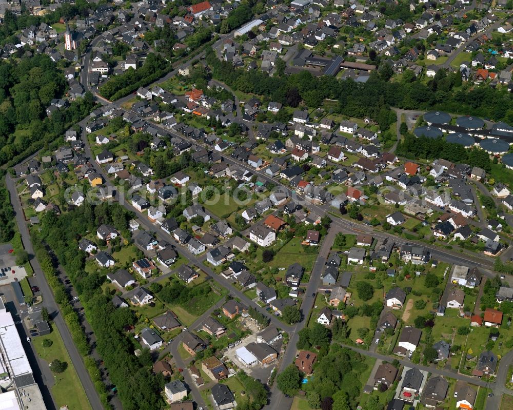 Herdorf from above - View of Herdorf in Rhineland-Palatinate