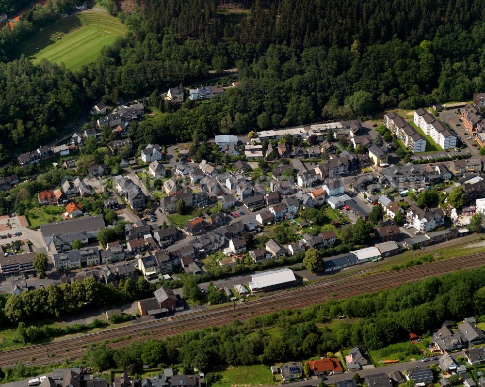 Aerial image Herdorf - View of Herdorf in Rhineland-Palatinate